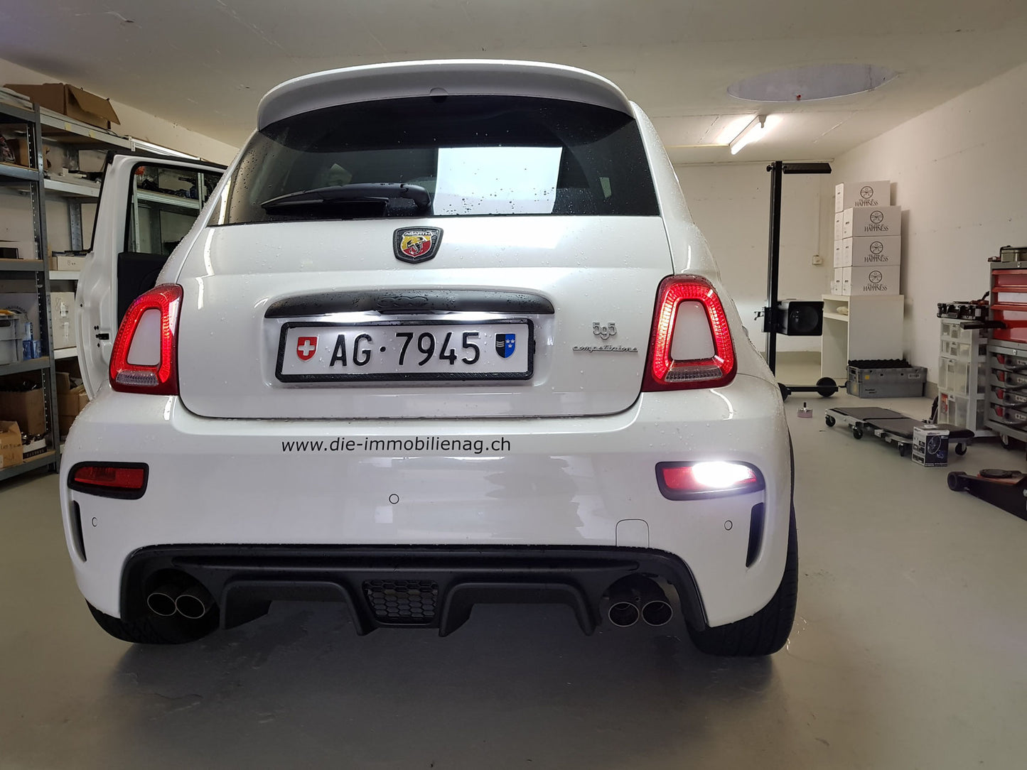 LED Kennzeichenleuchte FIAT 500 canbus Fehlerfrei 2 Stk.