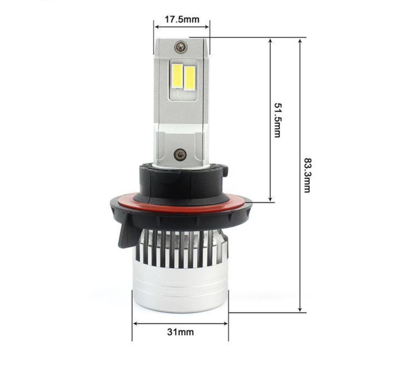 H13 LED X20 CANBUS 12000LM 350% mehr Licht 1 Set