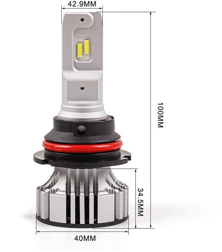 HB5 (9007) LED für Abblend- und Fernlicht amerikanische Autos