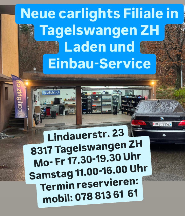 carlights Winterthur Einbau-Sevice in Tagelswangen