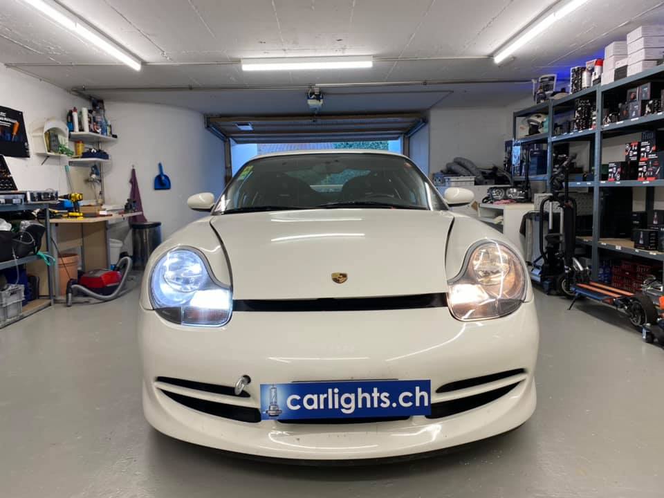 PORSCHE 911  (996)  GT3 1999-2005  LED Upgrade-Set mit Bi-Xenon-Scheinwerfer