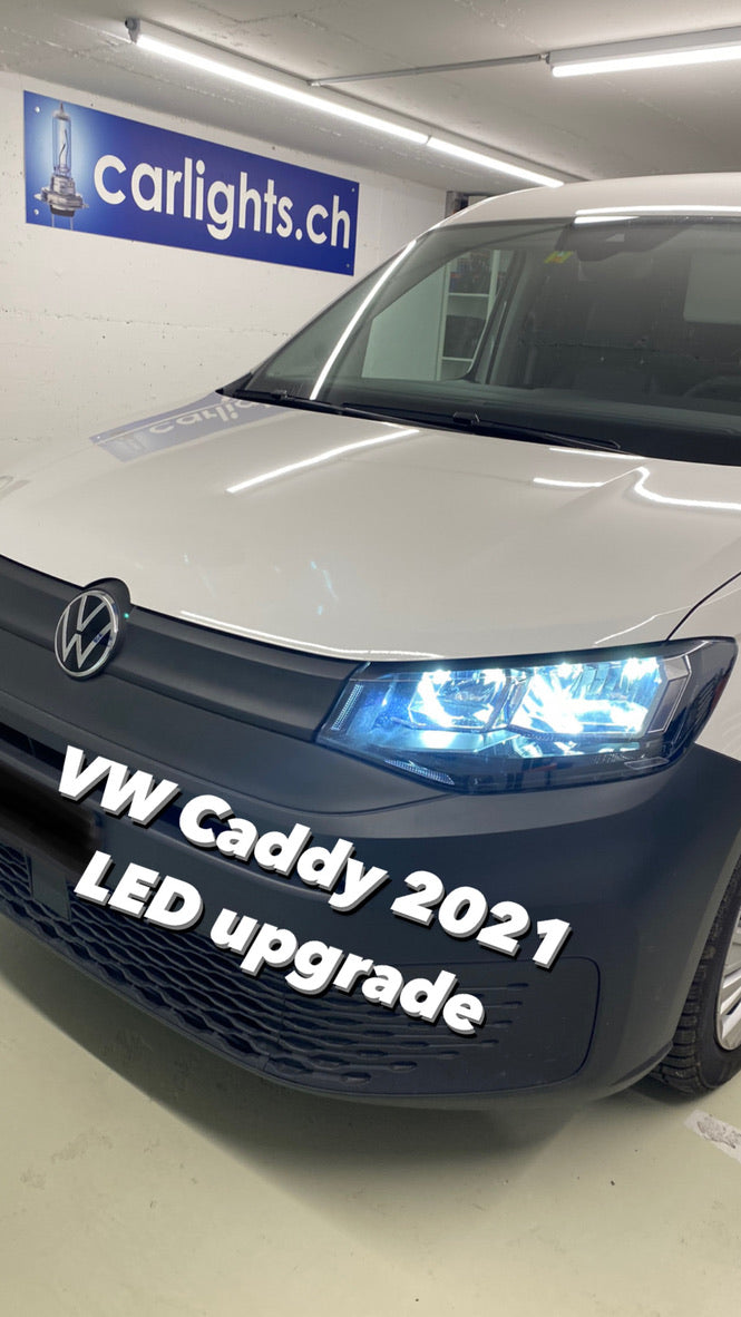 VW Caddy 4 (SA) 2016-2020  LED Upgrade Komplett-Set mit Einfach-Scheinwerfer