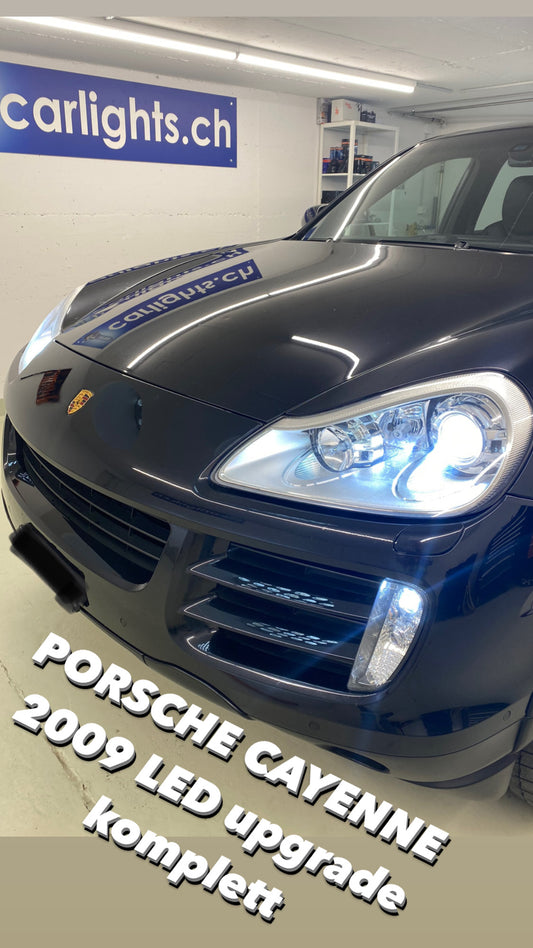 PORSCHE Cayenne 955 Typ 9PA ab 2002 bis 2009  LED Upgrade Komplett-Set