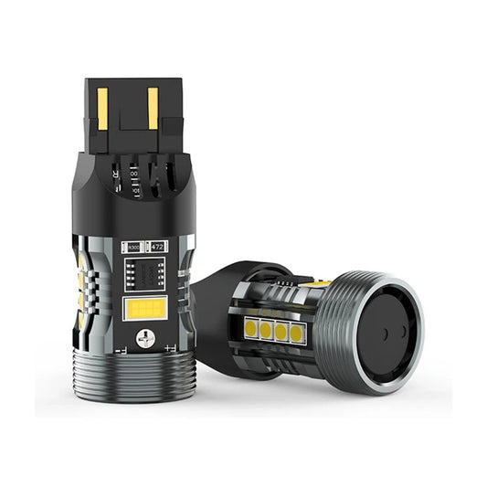 W21/5W LED Tagfahrlicht/Standlicht Super CANbus  Lüfter Swiss Made 12V, 2 Stk.