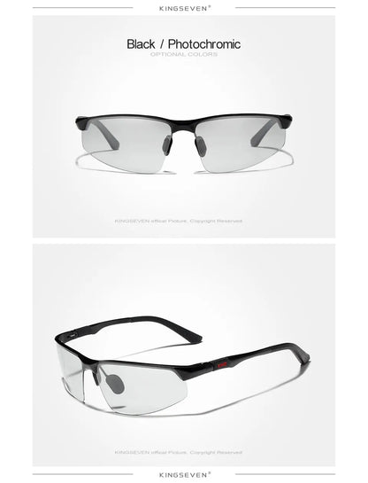 Kingseven  selbsttönende Sonnenbrille Männer