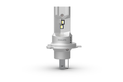 H4 LED Philips PRO6000 BOOST GEN2  Direkt Fit mit Strassenzulassung 300% mehr Licht für Motorrad- 1 Stk.