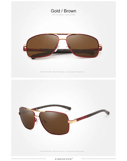 Kings even brand hommes aluminium lunettes de soleil hd polarisées uv400 miroir hommes lunettes de soleil femmes lunettes pour hommes oculos de sol n724