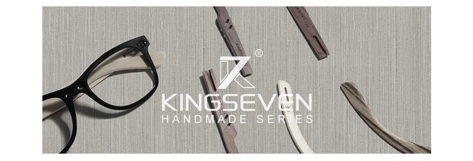 KINGSEVEN Brand Design TR90 + Walnut Wood Handmade Sunglasses Men Polarized Glasses Accessories Sunglasses Reinforced Hinge