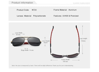 Kings even brand hommes aluminium lunettes de soleil hd polarisées uv400 miroir hommes lunettes de soleil femmes lunettes pour hommes oculos de sol n724