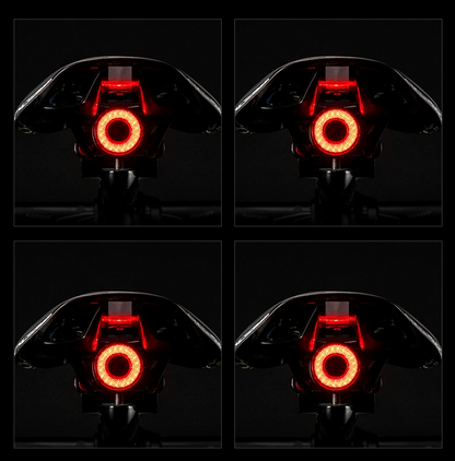 ROCKBROS Smart Bicycle Rear Light Automatic Brake Light