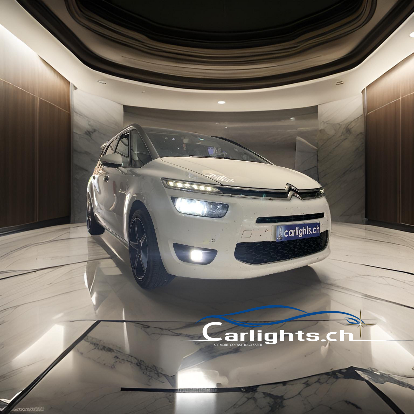 CITROEN C3 Picasso SH von 2009-2017 LED Upgrade-Set Abblendlicht