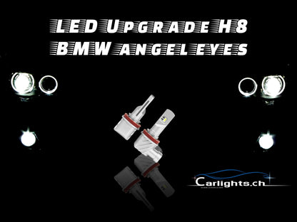 H8 LED Atom TST 250% mehr Licht 2500LM  BMW E92,X5, X6 angel eyes, 2 Stk.