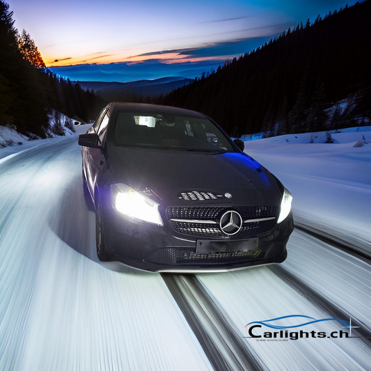 MERCEDES A-Klasse (W176) 176, 245G  2012-2018 LED Upgrade-Komplett-Set mit Bi-Xenon-Scheinwerfer