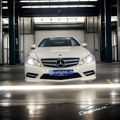 MERCEDES E-Klasse (A, C, W 207) 2010-2016 LED Upgrade-Set mit Bi-Xenon-Scheinwerfer