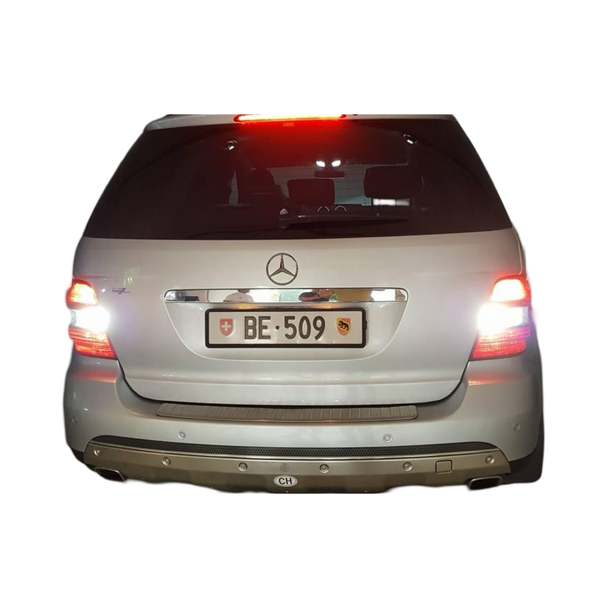 MERCEDES M-Klasse (W164) Facelift 2005-2011 LED Upgrade-Set mit Halogen-Scheinwerfer