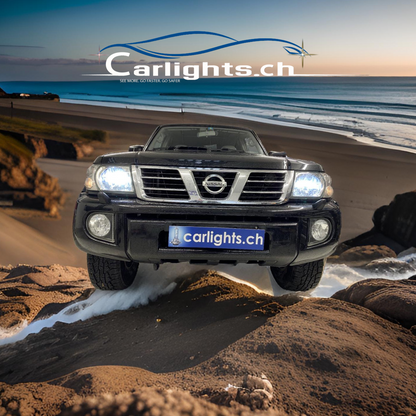 NISSAN Patrol Gr V (Y61) 1997-  LED Upgrade-Set 2 carlights