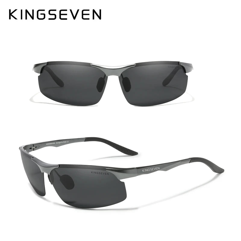 KINGSEVEN Photochrome selbsttönende Polarisierte  Chamäleon Sonnenbrille