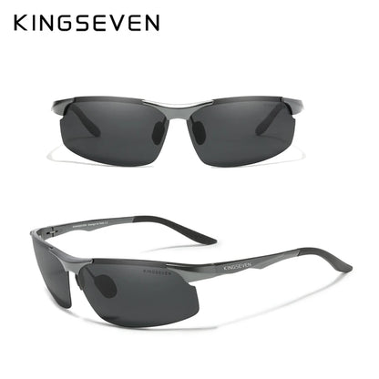 KINGSEVEN Photochrome selbsttönende Polarisierte  Chamäleon Sonnenbrille