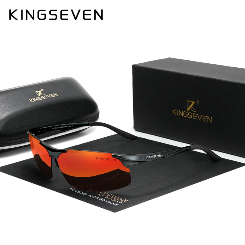 KINGSEVEN Occhiali da sole camaleontici fotocromatici e polarizzati auto-oscuranti