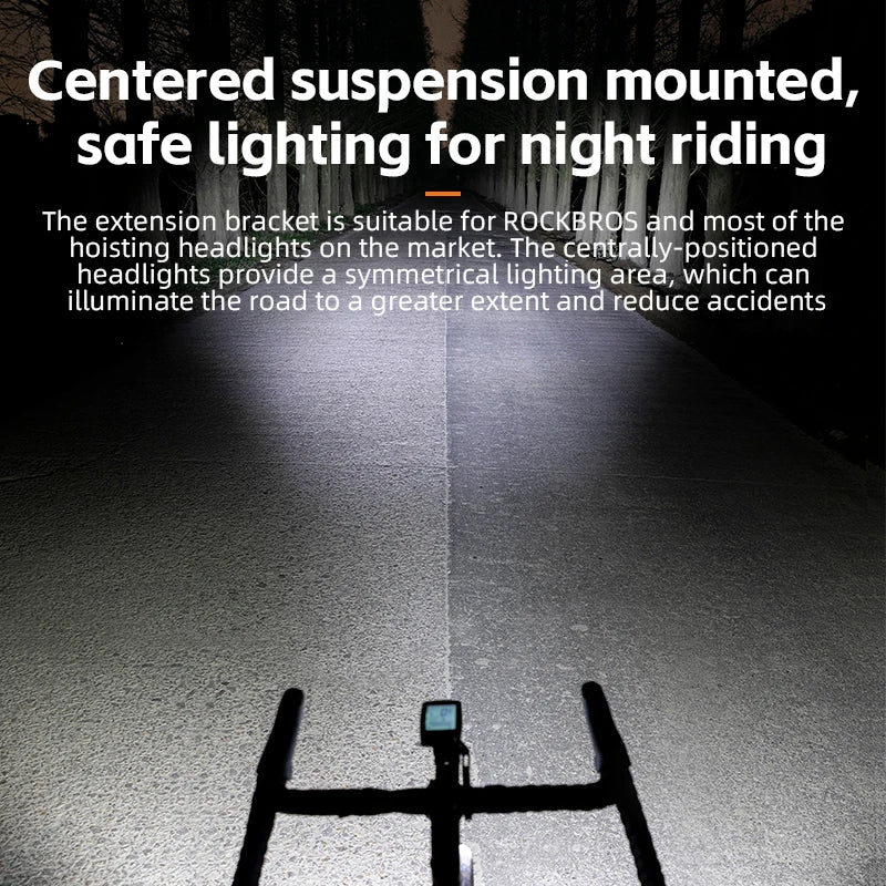 Rockbros bike light holder, GoPro camera, or speedometer Gamin Navi