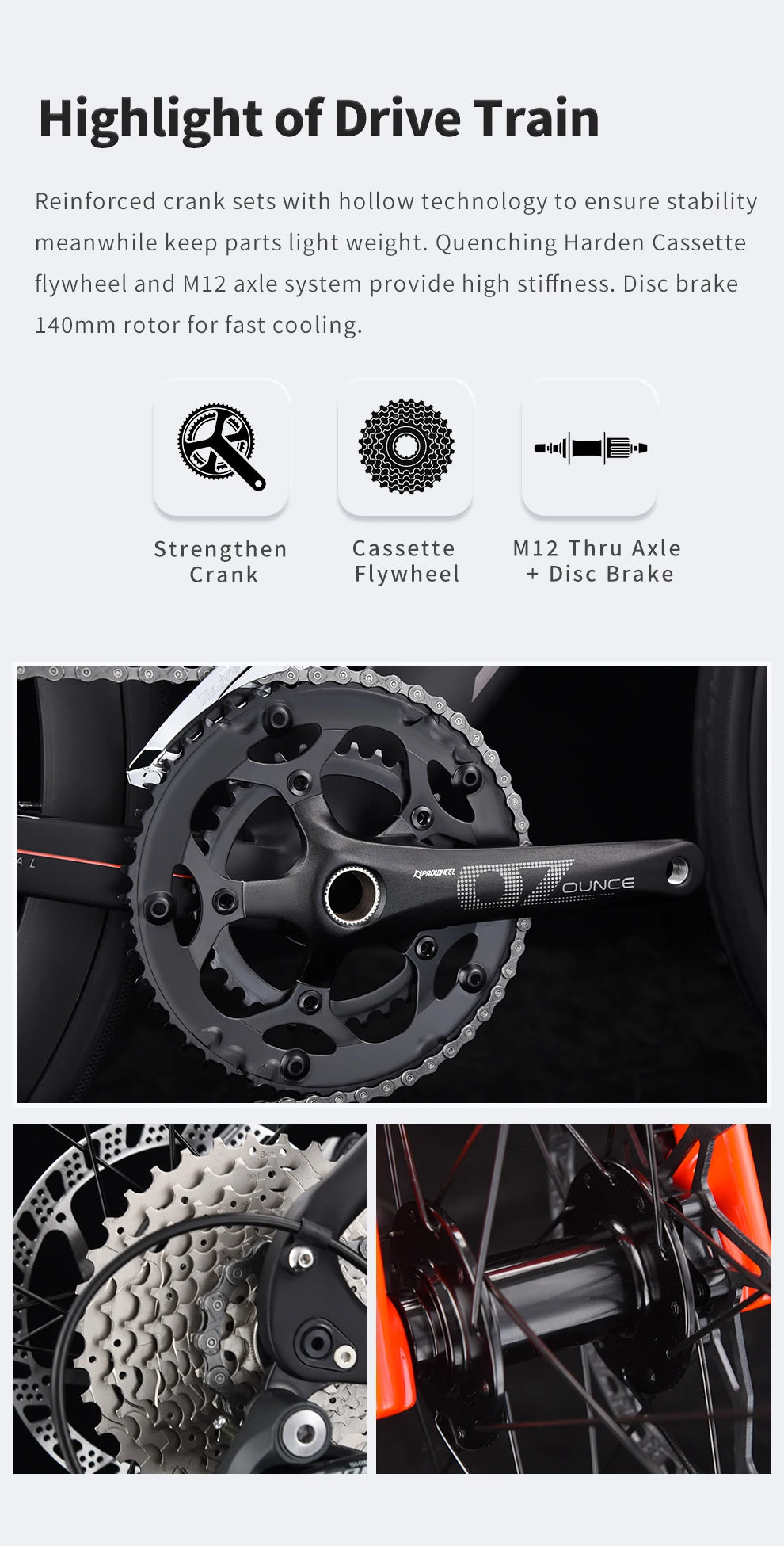 Vélo de course Sava Aluminium Ex-7 Shimano TIAGRAED-R4700 20 vitesses