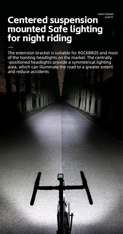 Rockbros bike light holder, GoPro camera, or speedometer Gamin Navi