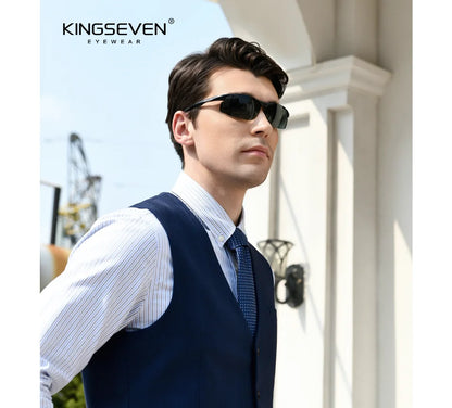 KINGSEVEN Occhiali da sole camaleontici fotocromatici e polarizzati auto-oscuranti