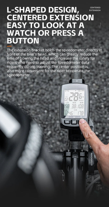 Rockbros bike light holder, GoPro camera, or speedometer Gamin Navi