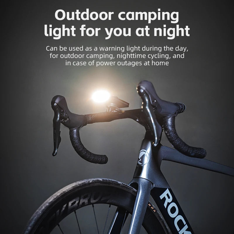 Luce per bicicletta Rockbros 1500LM e batteria power bank 5000 mAh
