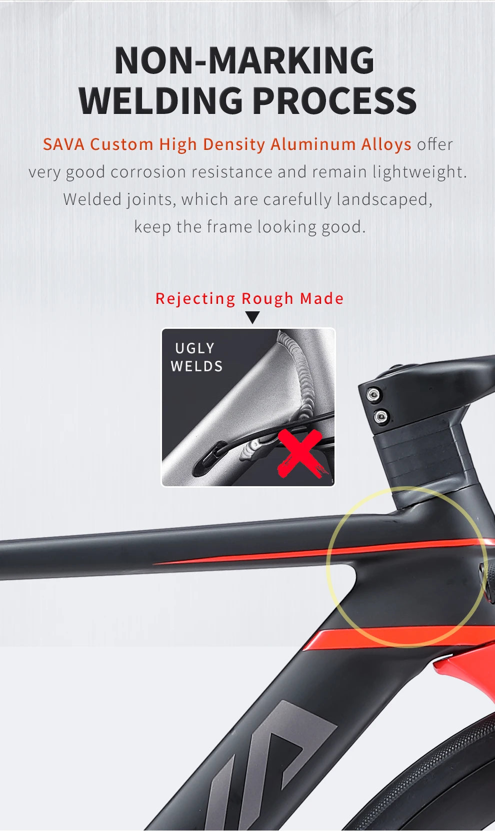 Vélo de course Sava Aluminium Ex-7 Shimano TIAGRAED-R4700 20 vitesses