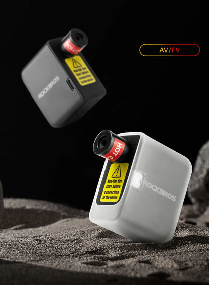 Rockbros Mini Bike Pump With Battery