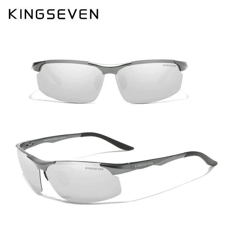 KINGSEVEN Occhiali da sole camaleontici fotocromatici e polarizzati auto-oscuranti