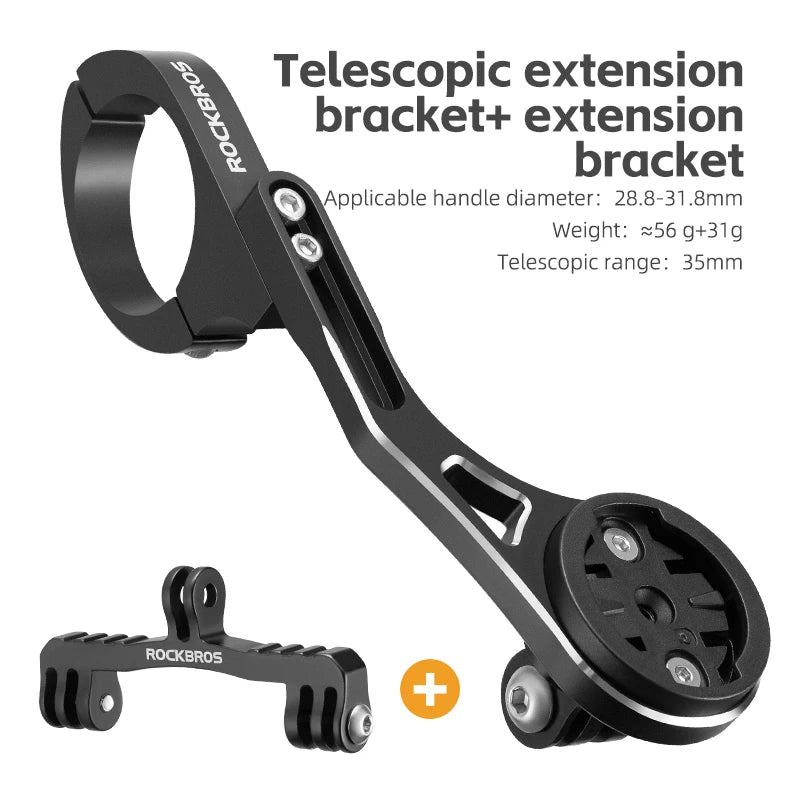 Halterung Rockbros Fahrradlampe, GoPro Kamera, oder Tacho Gamin Navi
