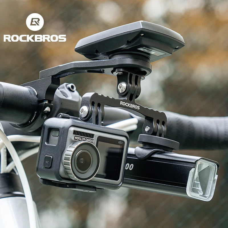 Rockbros bike light holder, GoPro camera, or speedometer Gamin Navi