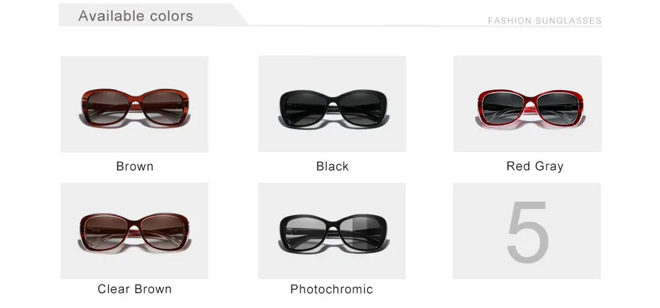 KINGSEVEN Young Style Sunglasses Women Gradient Polarized Lens Luxury Design Ladies Elegant