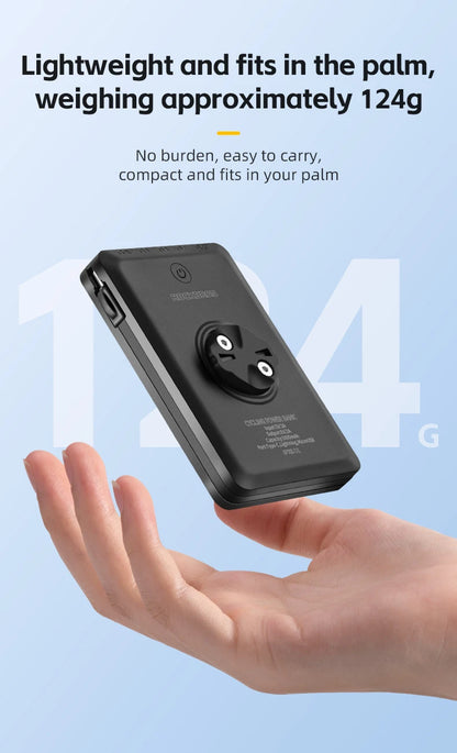 Luce per bicicletta Rockbros 1500LM e batteria power bank 5000 mAh