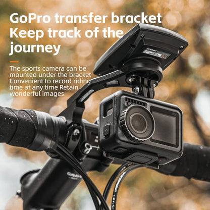 Rockbros bike light holder, GoPro camera, or speedometer Gamin Navi