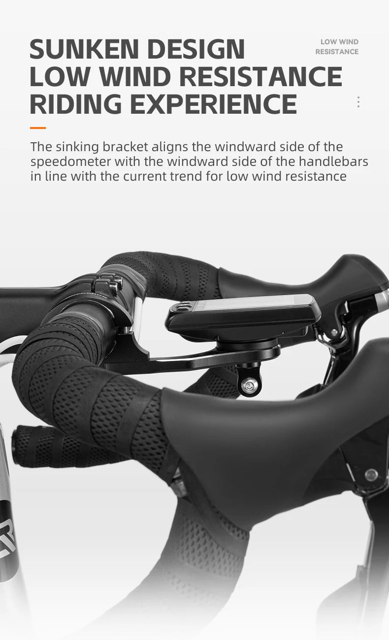 Rockbros bike light holder, GoPro camera, or speedometer Gamin Navi