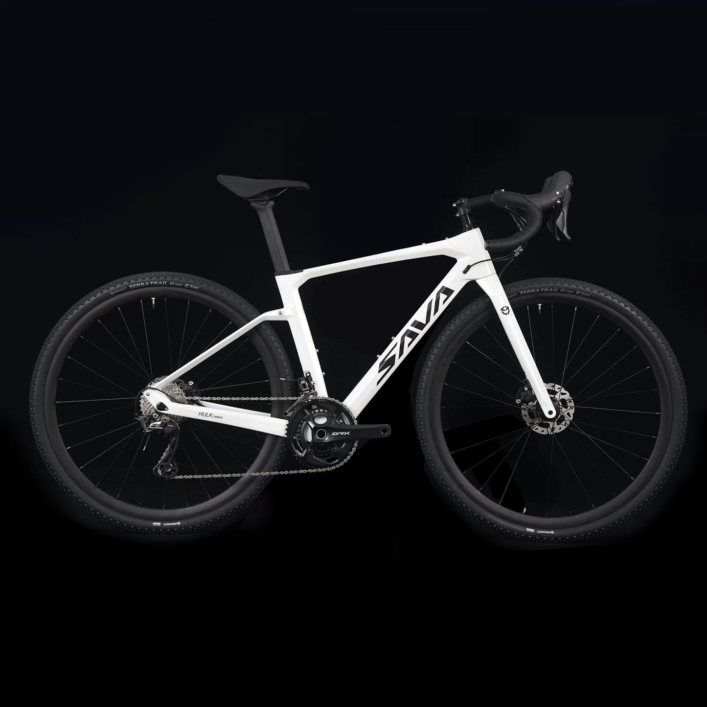 SAVA Carbon Fiber Gravel Road Bike GRX 600 Dual Disc 22 Speed Road Bike Race Bike 700C