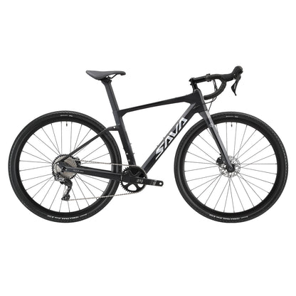 SAVA Carbon Fiber Gravel Road Bike GRX 600 Dual Disc 22 Speed Road Bike Race Bike 700C
