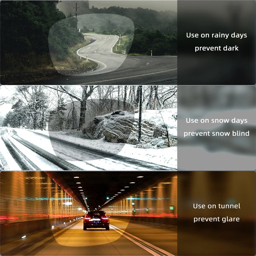 KINGSEVEN Occhiali da sole camaleontici fotocromatici e polarizzati auto-oscuranti