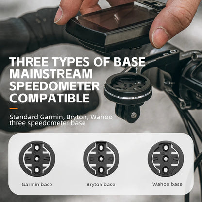 Rockbros bike light holder, GoPro camera, or speedometer Gamin Navi