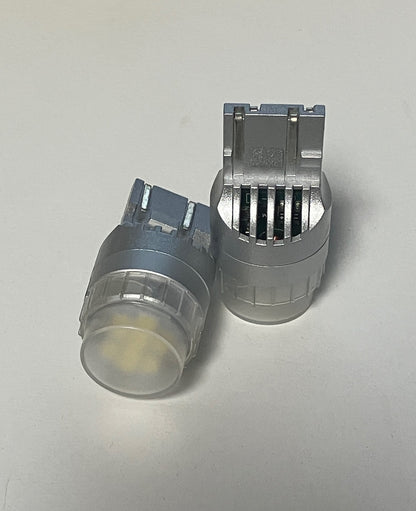 W21/5W LED Tagfahrlicht/Standlicht Milchglas 12-24V, 2 Stk.