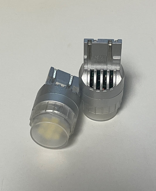 W21/5W LED Tagfahrlicht/Standlicht Milchglas 12-24V, 2 Stk.