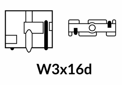W21W LED Rückfahrlicht super mit Lüfter Swiss Made 12-30V- 2Stk.