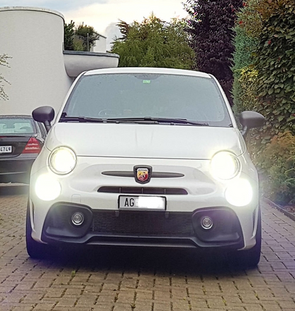 MTEC W21/5 W (580), superweiss, Xenon-Effekt, Abarth, FIAT 500- 2Stk.