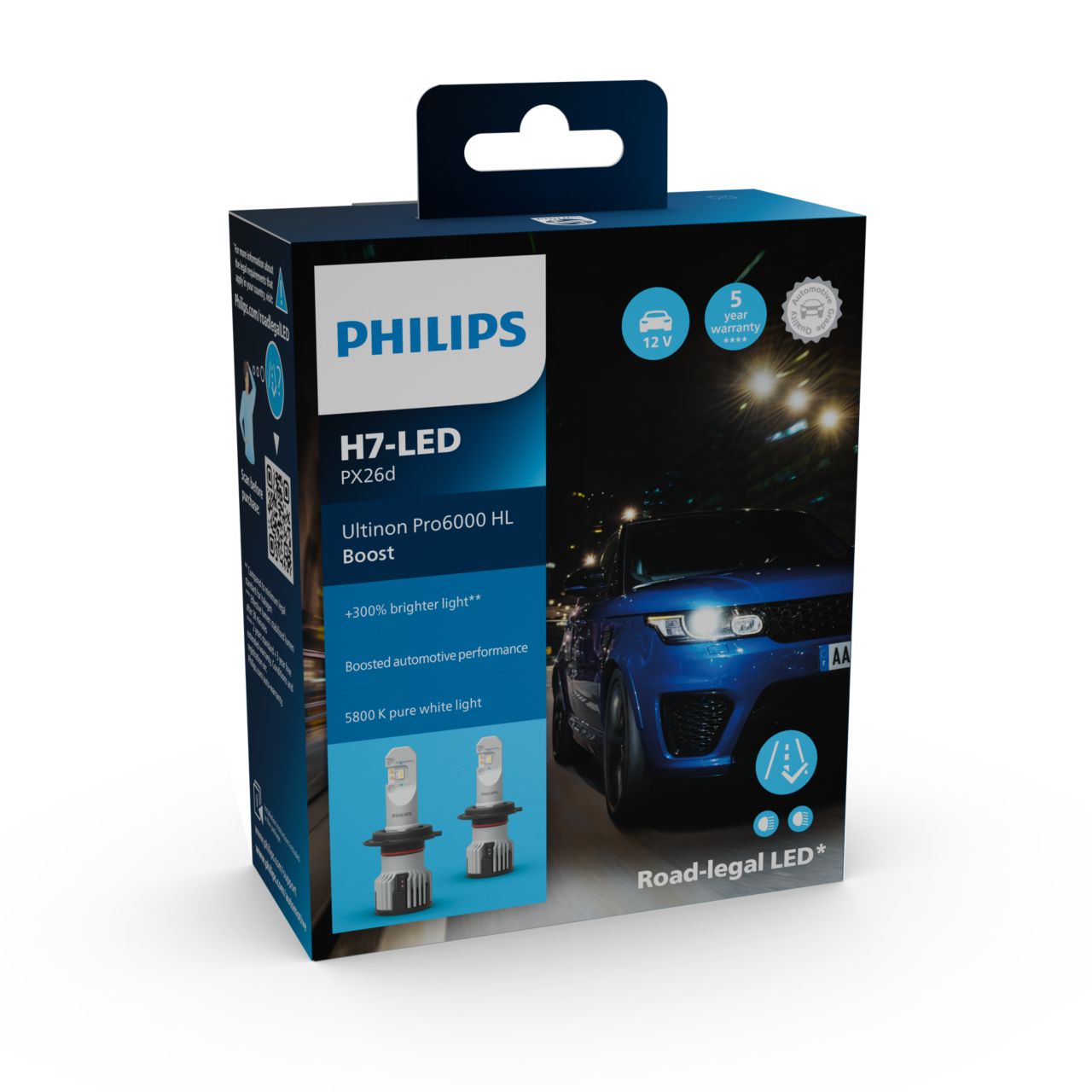 Alfa  Giuletta 940  2013 – 2016  Abblendlicht LED Set Philips PRO6000 Boost mit Strassenzulassung