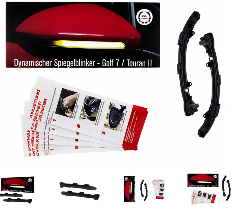 Dynamischer LED Spiegelblinker Seiten-Blinker BMW X3 X4 X5 X6