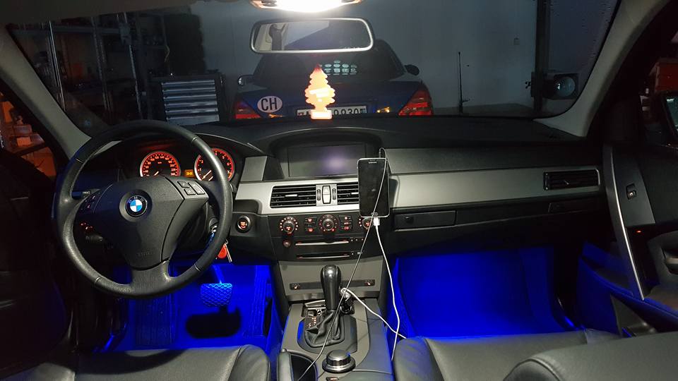 W5W-T10 LED CANBUS Star Swiss Made Blau 1 Stk.