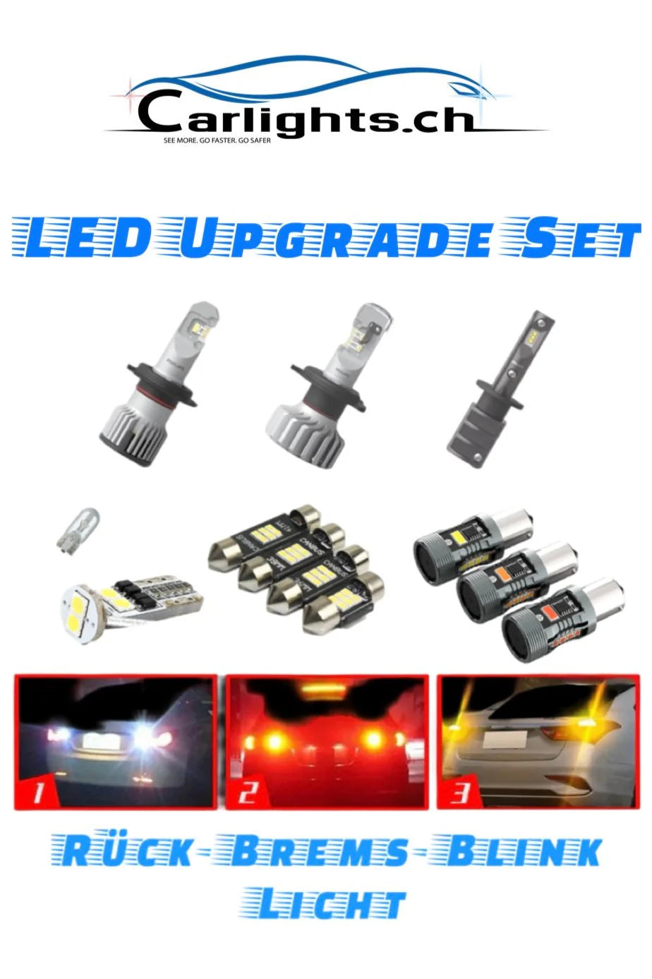 LED Upgrade-Set Abblend-/Fernlicht